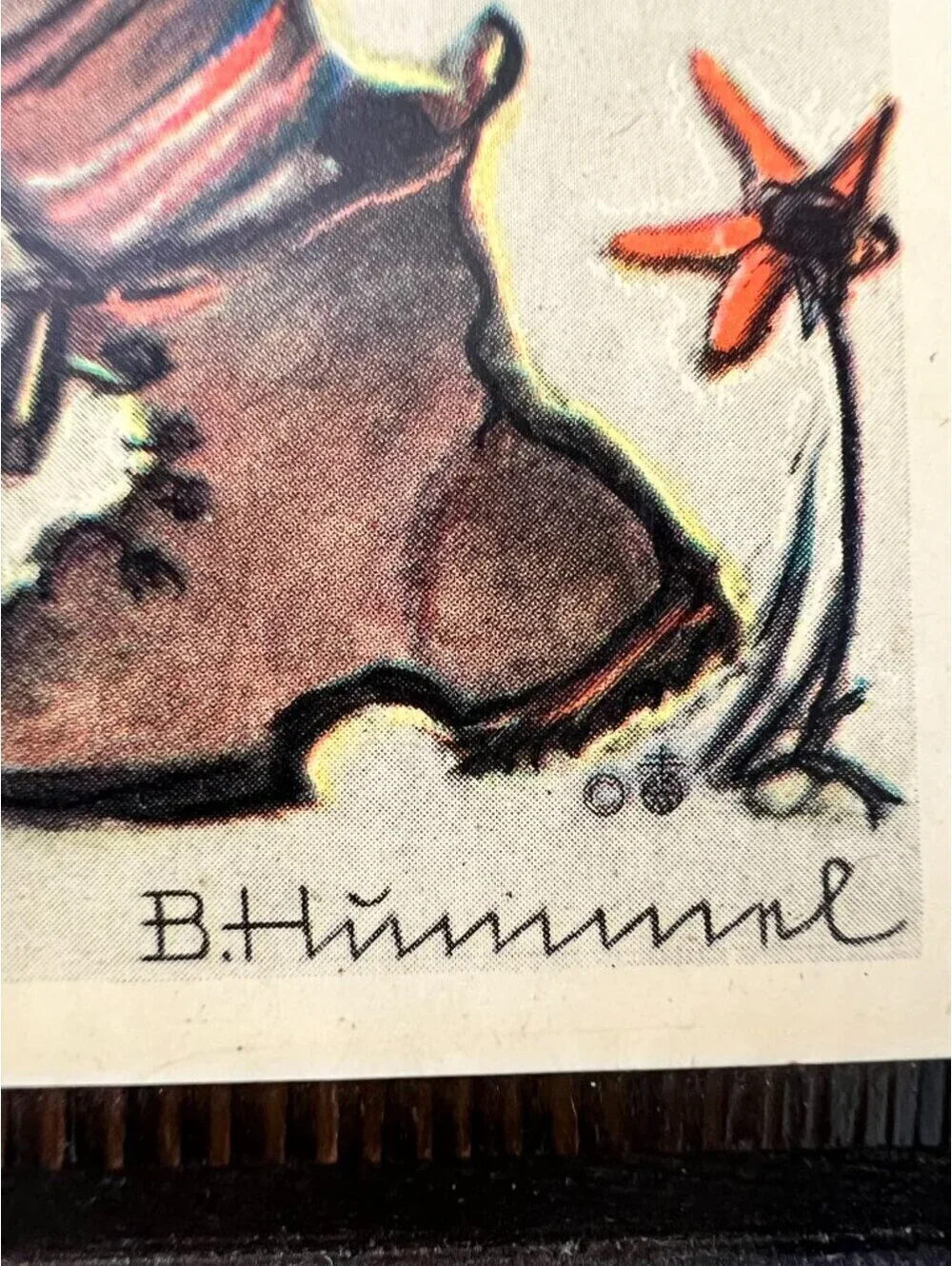 Vintage B. Hummel Wall Plaques Set of 2 Storybook Cottagecore Decor